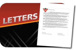 Letters button